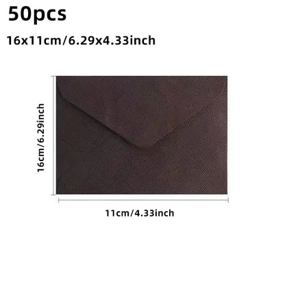 Luxury Invitation & Gift Envelopes – 120g/250g Textured Paper