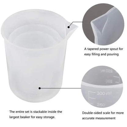 Plastic Graduated Measuring Cylinder with Hexagonal Base