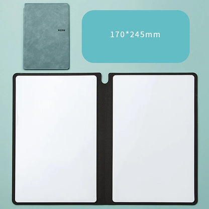 A5 Reusable Dry Erase Whiteboard Notebook
