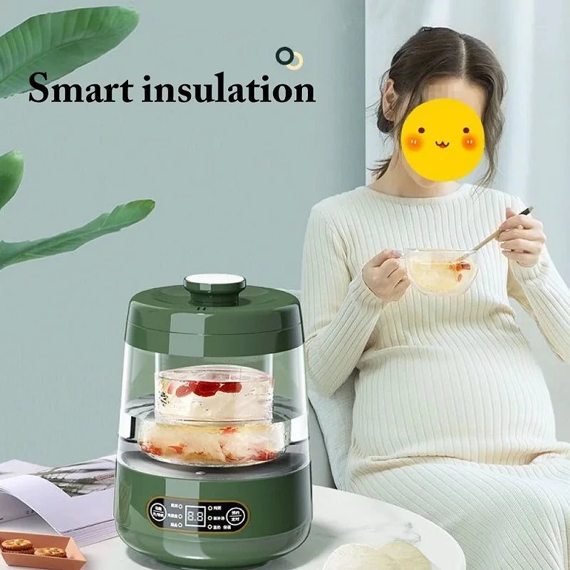 Portable Glass Stew Pot