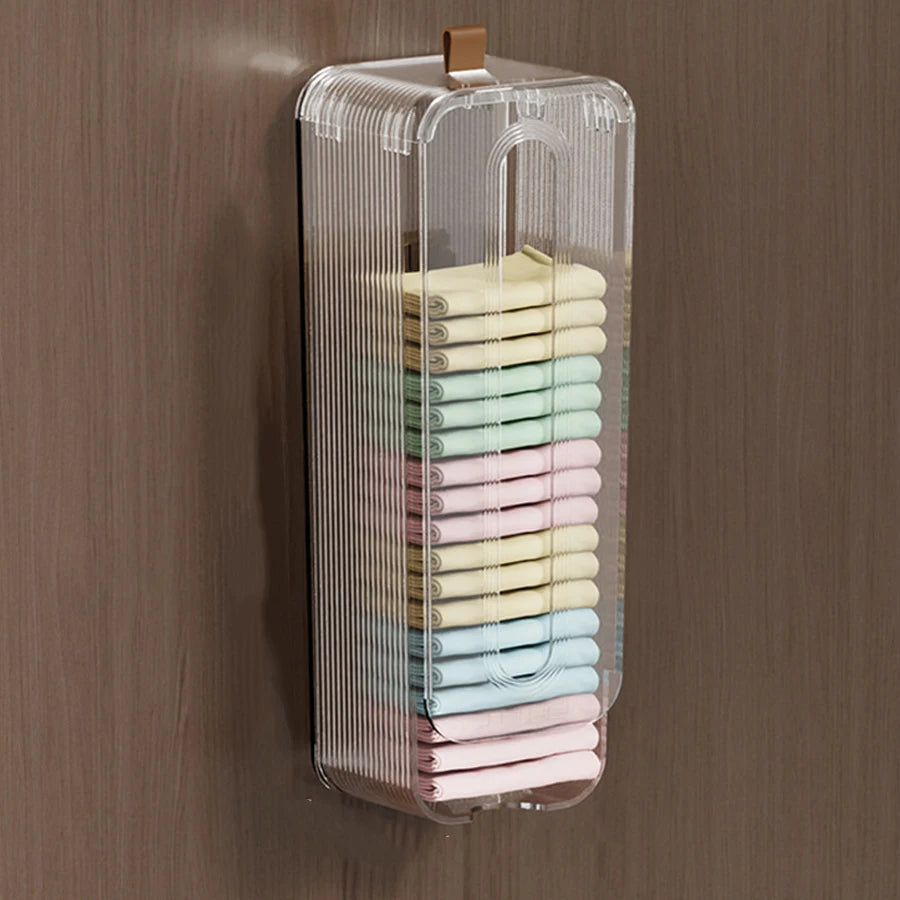 Wall-Mounted Underwear & Sock Storage Organiser