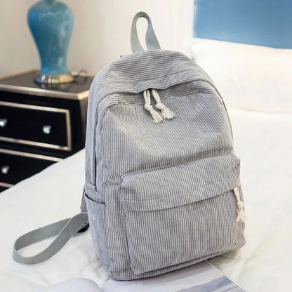 Personalised Corduroy Kids Backpack