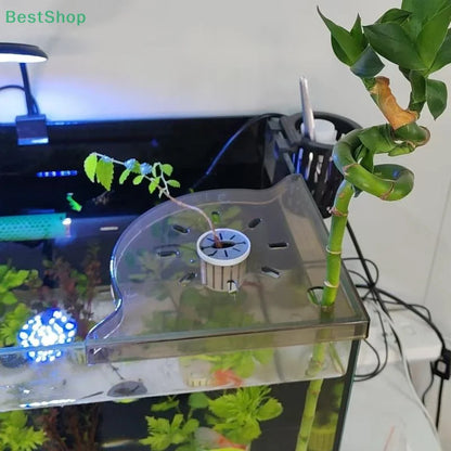 Aquarium Corner Storage Shelf for Plants & Accessories