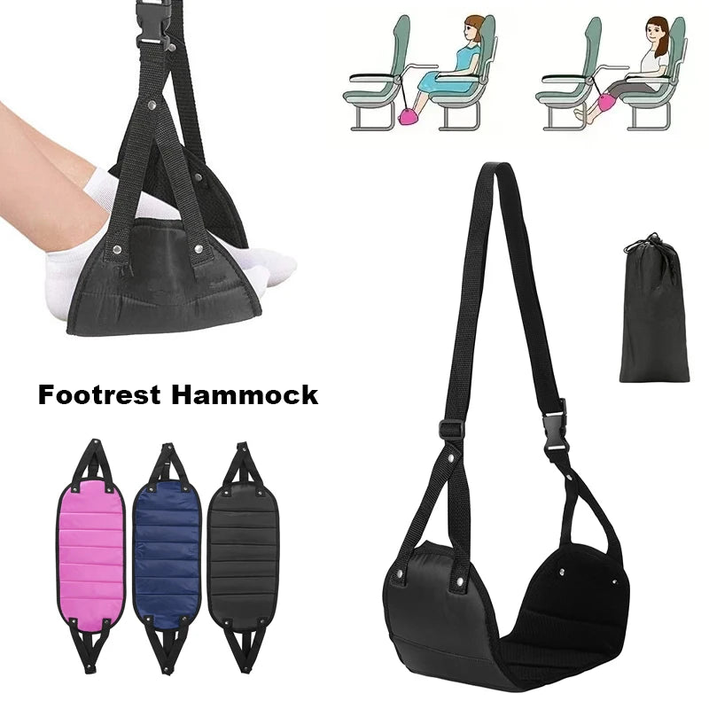 Portable Travel Footrest Hammock
