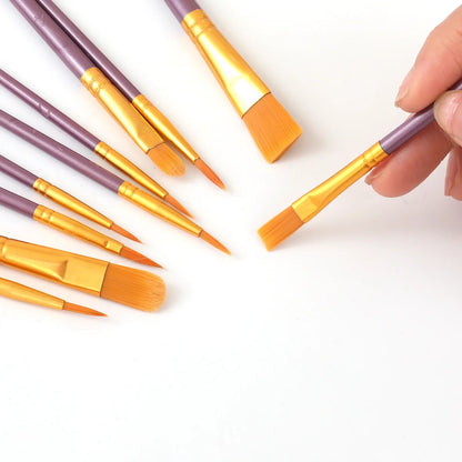 Multi-Purpose Artist Paint Brush Set