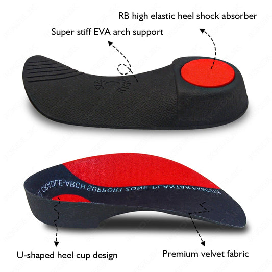 High Arch Support EVA Orthopedic Insoles