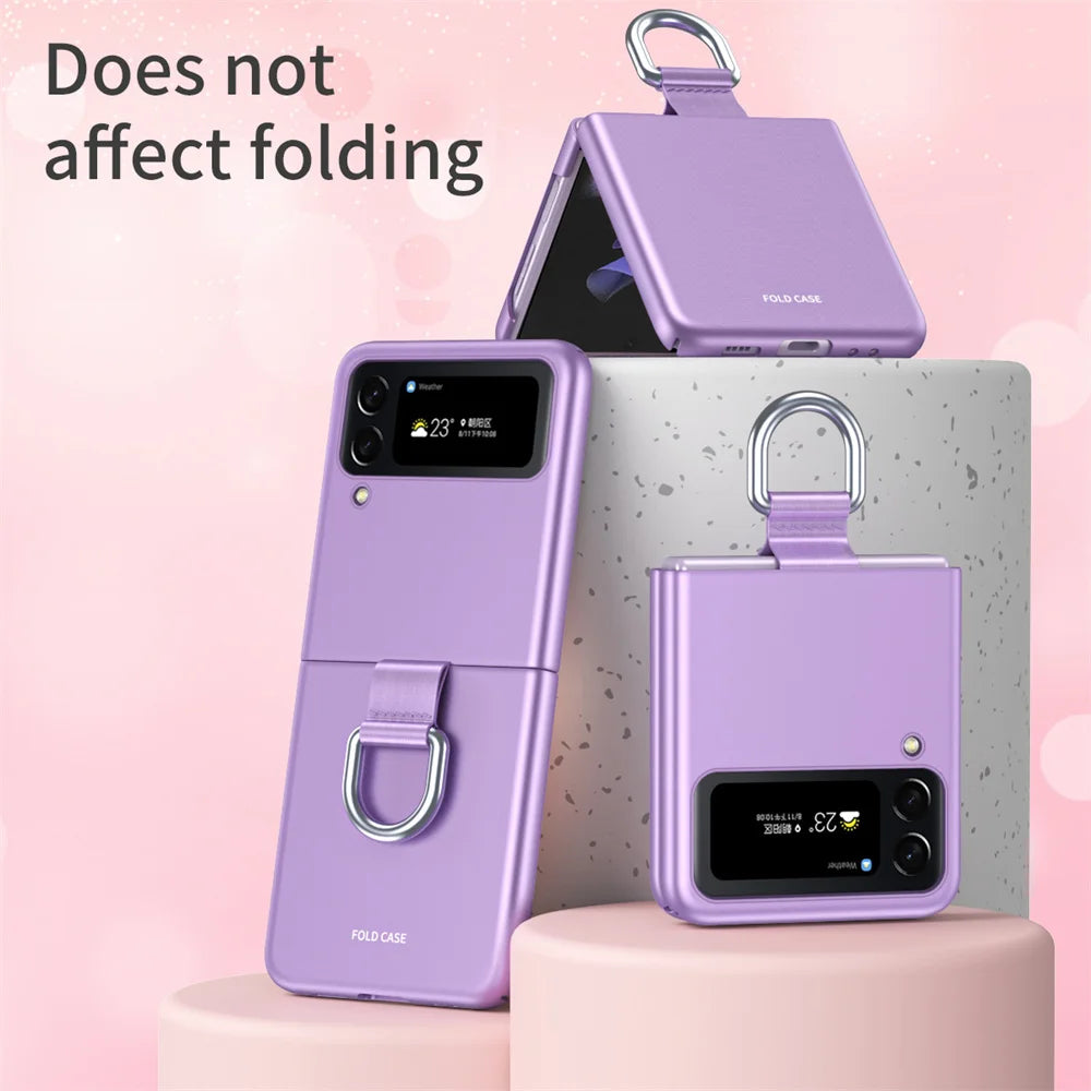 Samsung Galaxy Z Flip Ring Lanyard Case
