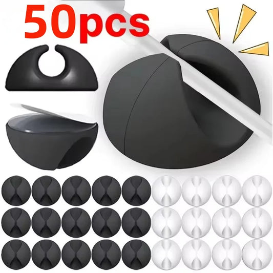 Self-Adhesive Cable Organizer Clips