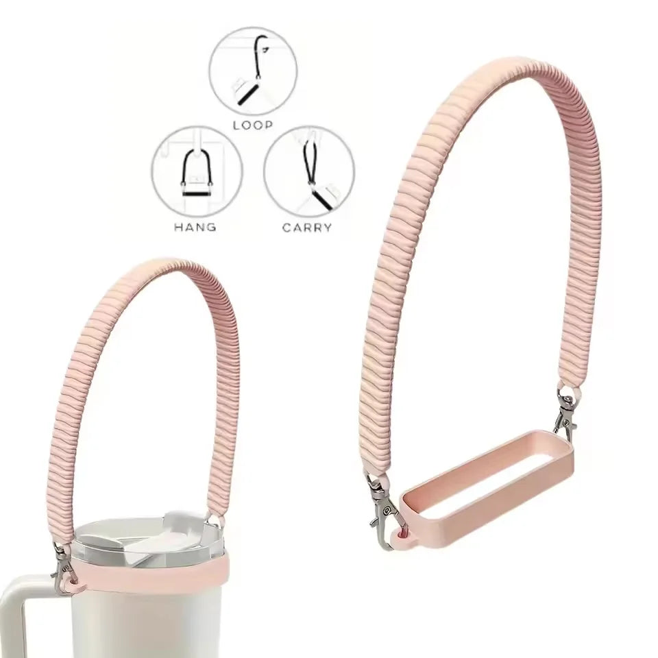 Universal Silicone Water Bottle Carry Handle