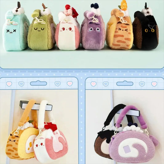 Cute Plush Crossbody Handbag