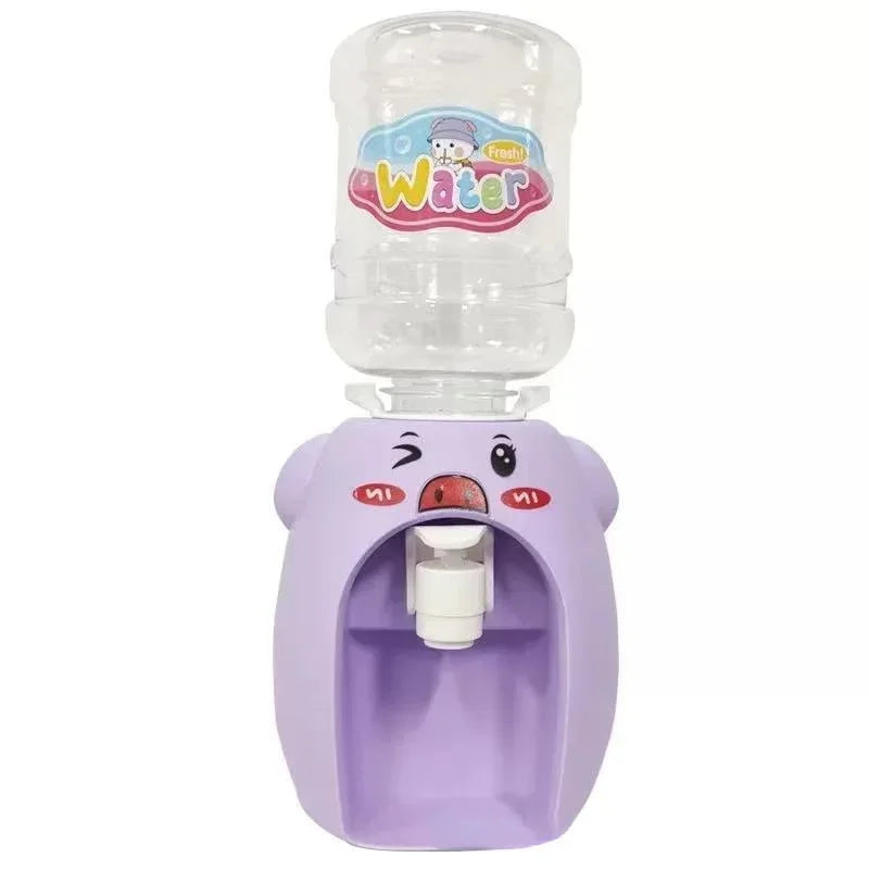 Cartoon Mini Water Cooler with Cup & Bottle