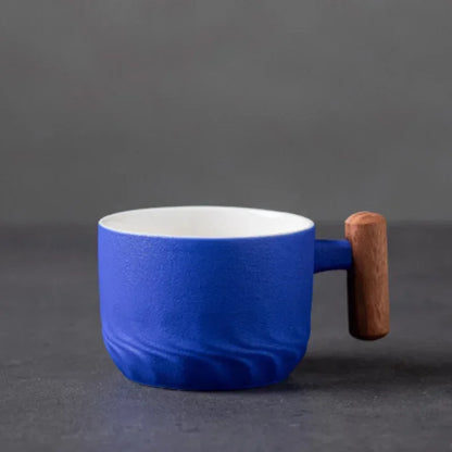 80ml Creative Handmade Ceramic Retro Coffee Mug
