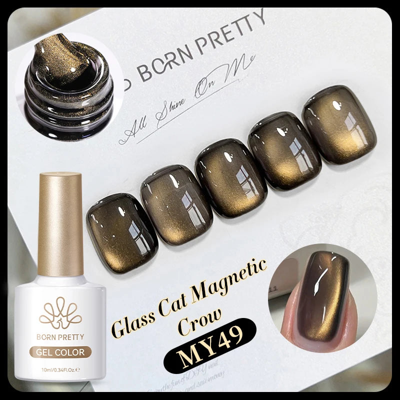 BORN PRETTY 10ml Cat Magnetic Gel Nail Polish