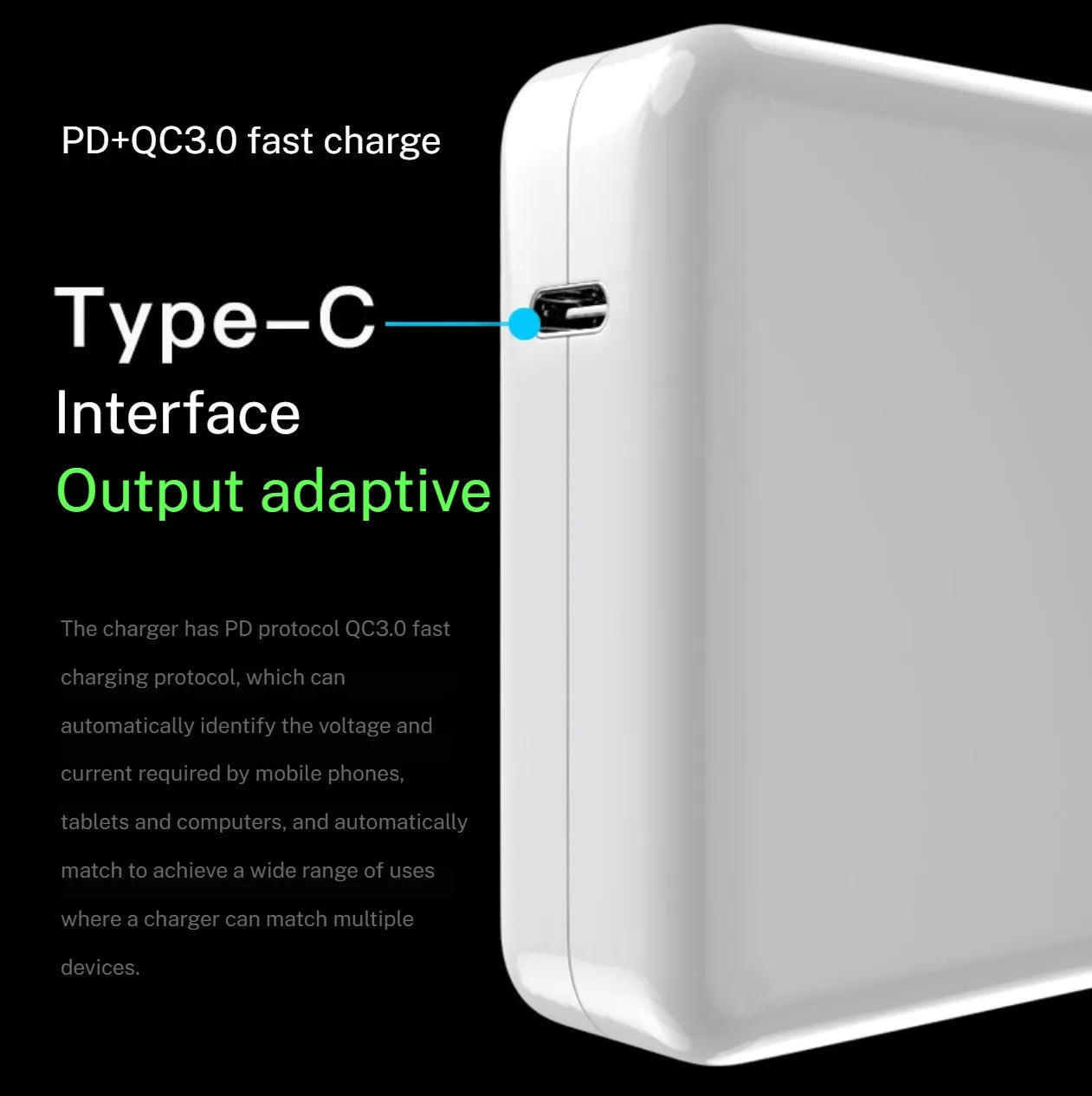 61W USB-C MacBook Charger