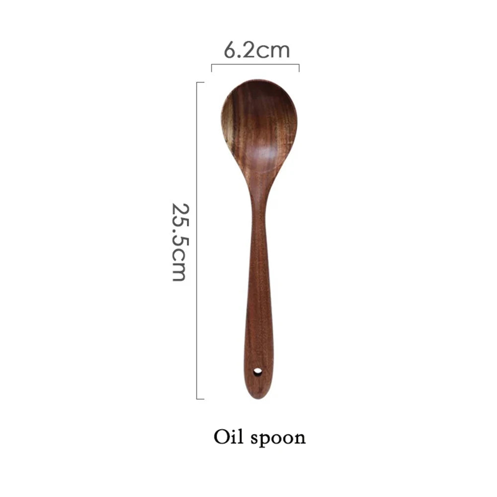 Wooden Kitchen Utensil Set