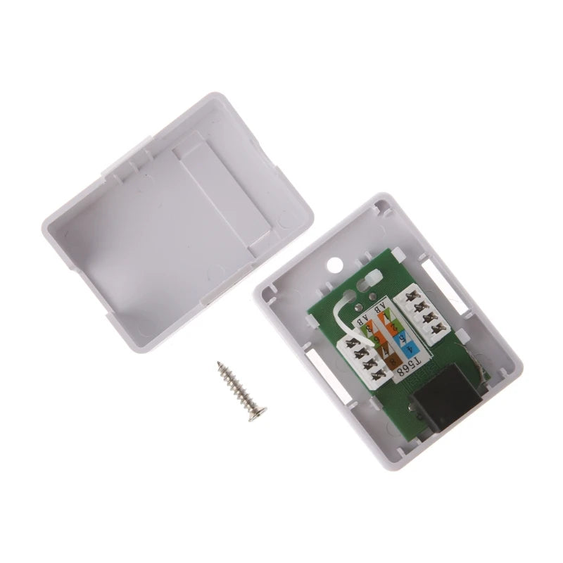 Cat5e RJ45 Surface Mount Box Connector