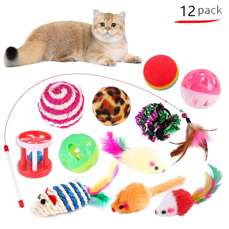 Kitten Toys Variety Pack – Interactive Cat Toy Set