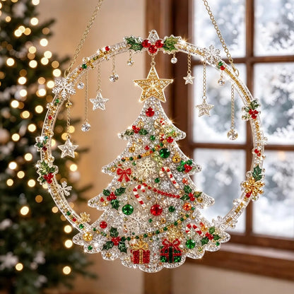DIY Diamond Painting Christmas Tree Ornament