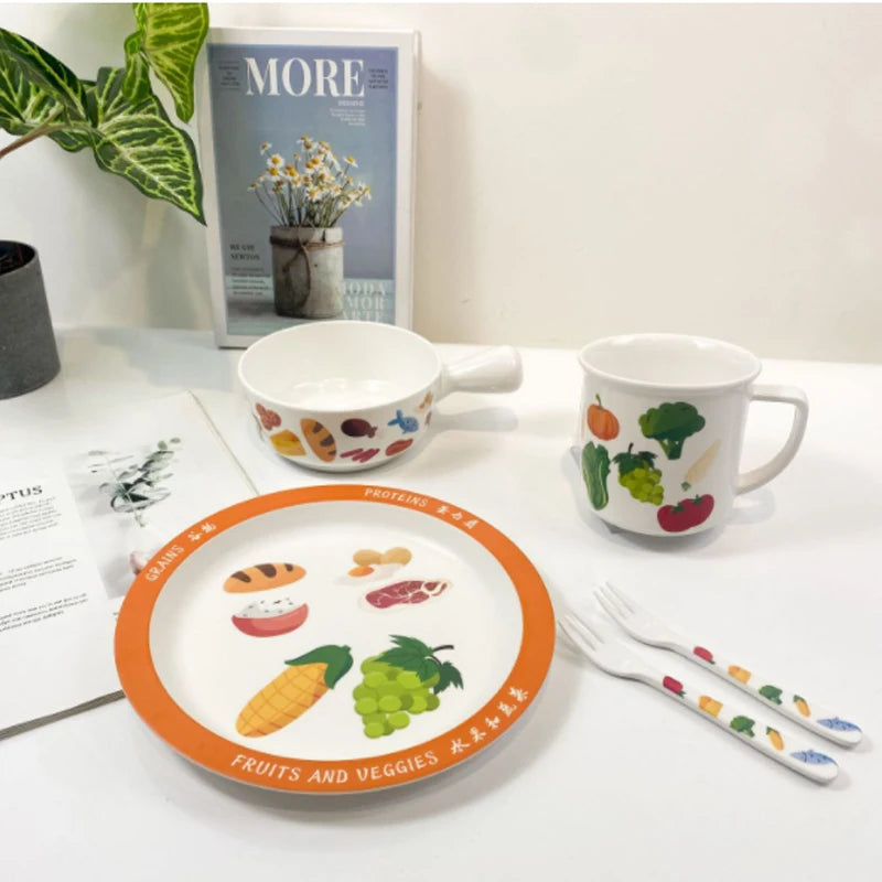 Melamine Divided Dinner Plate