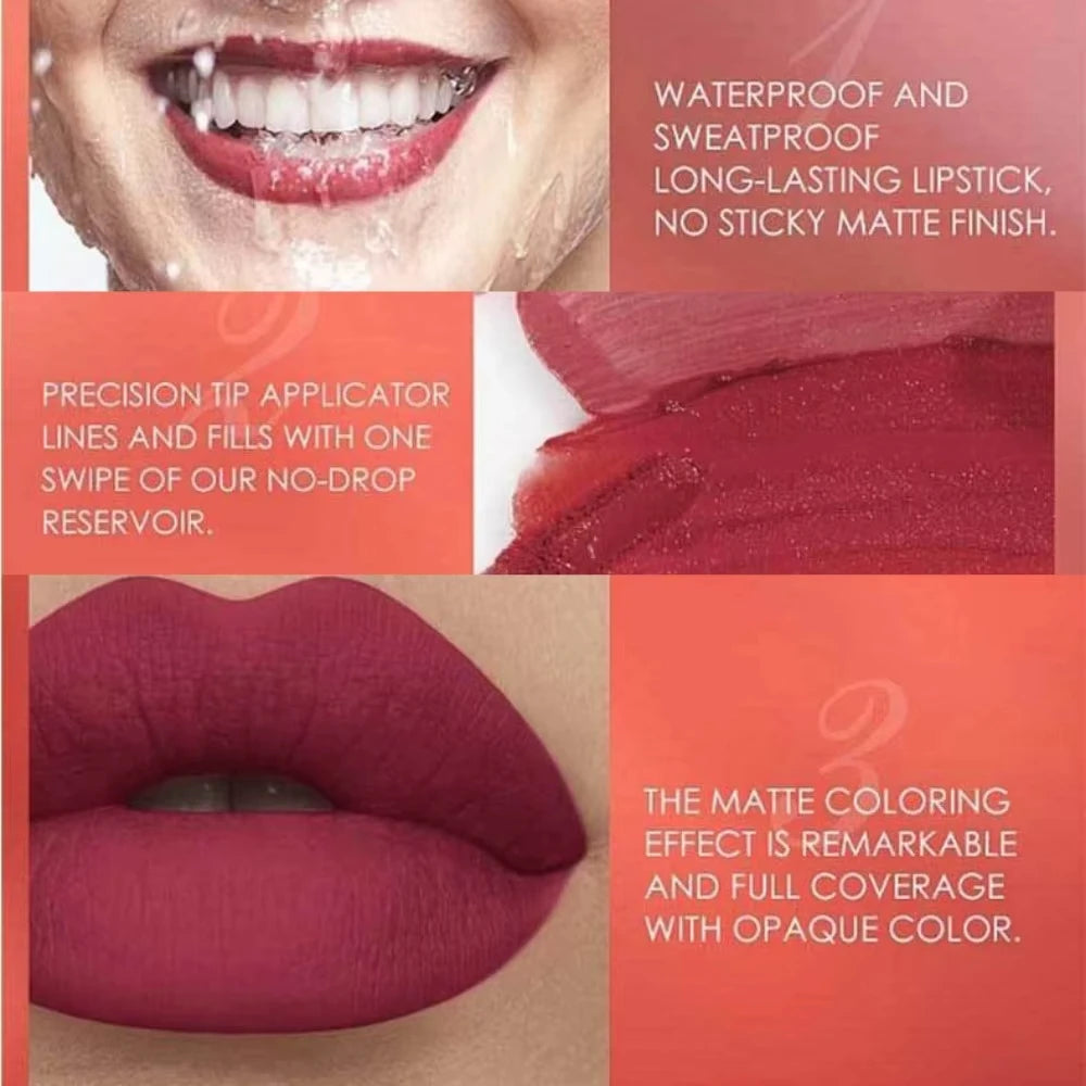 Matte Lipstick & Lip Liner Set