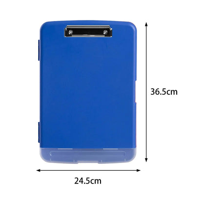 A4 Clipboard Organizer with Storage & Pen Holder
