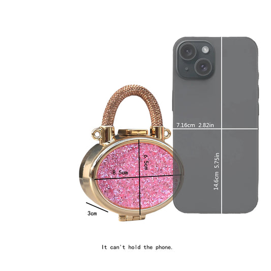 Mini Crystal Evening Clutch Bag