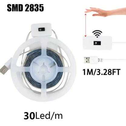 USB Motion Sensor LED Night Light Strip