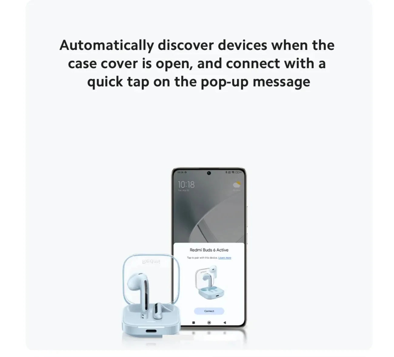 Xiaomi Redmi Buds 6 Active Wireless Bluetooth Earbuds