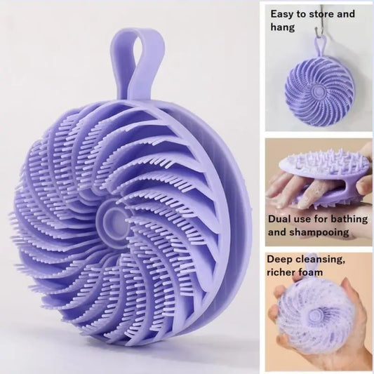 Double-Sided Silicone Bath Brush