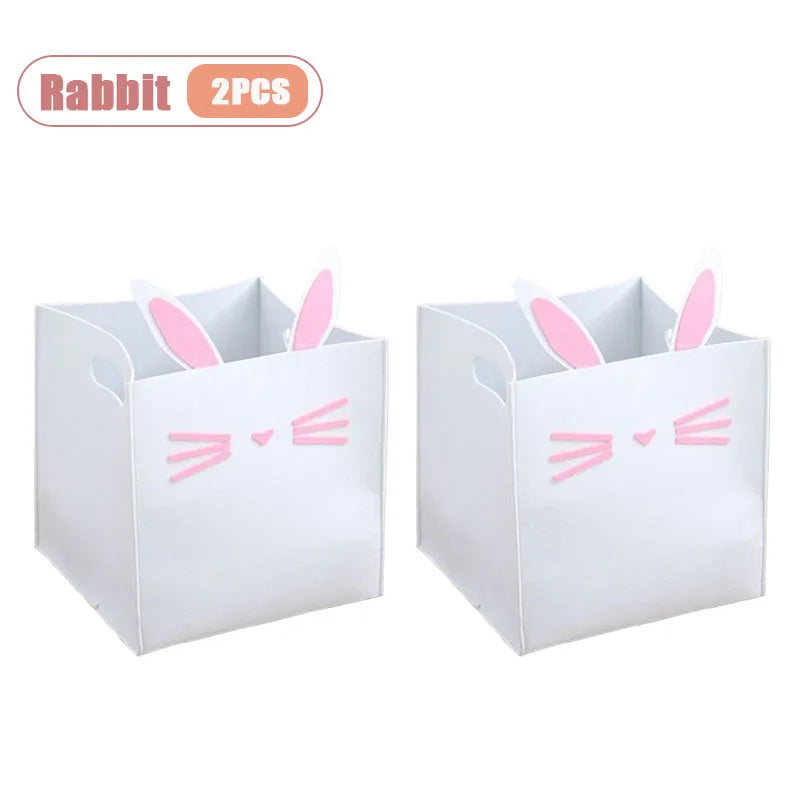 Felt Pet Toy & Household Storage Basket