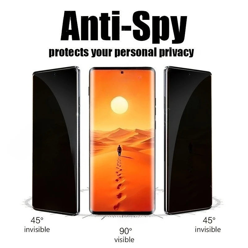 2-in-1 9D Tempered Glass & Privacy Screen Protector for Infinix Hot 60 Series