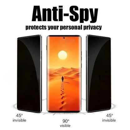 2-in-1 9D Tempered Glass & Privacy Screen Protector for Infinix Hot 60 Series