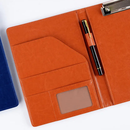 A5/B5 Executive Leather Padfolio Clipboard