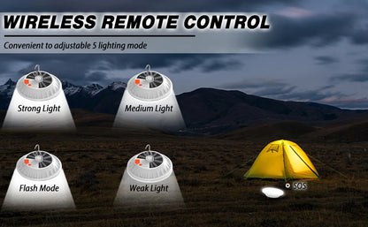 Solar Rechargeable Camping Lantern