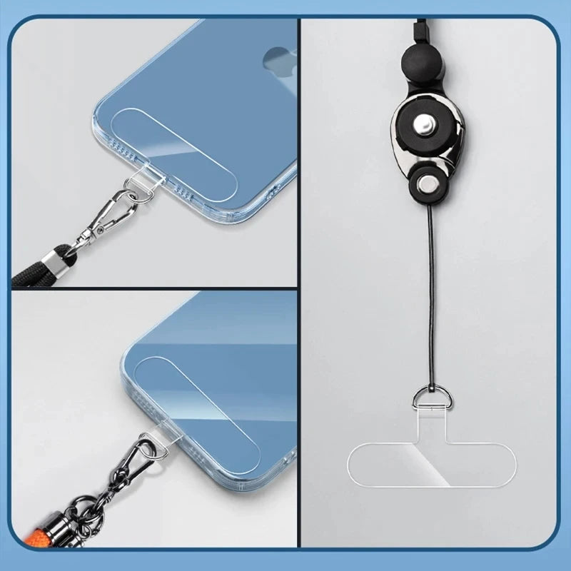 Universal TPU Phone Lanyard Patch & Anti-Lost Tether Pad