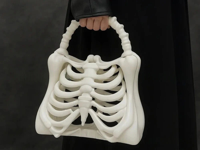 Skeleton Rib Cage Handbag