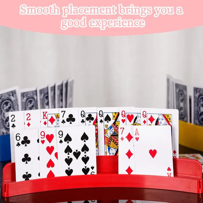 Expandable Hands-Free Playing Card Holder