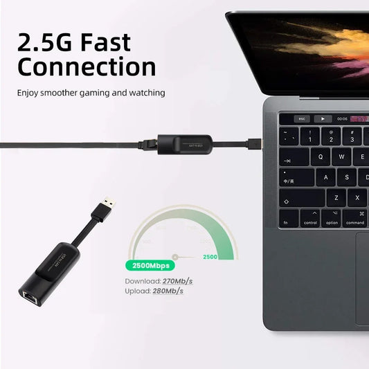 USB 3.0 to RJ45 Gigabit Ethernet Adapter