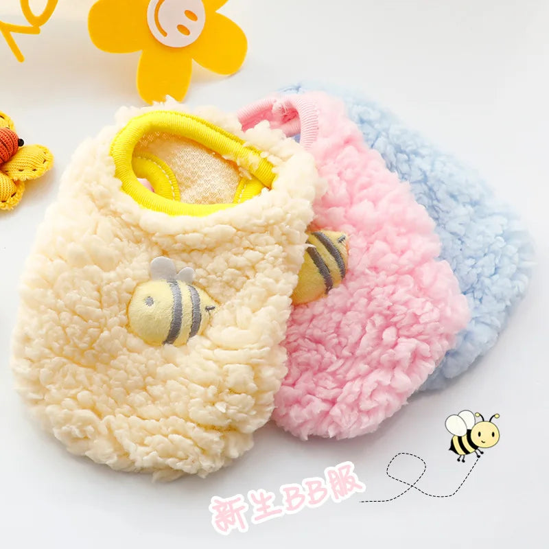 Warm Fleece Pet Clothes for Puppies & Kittens