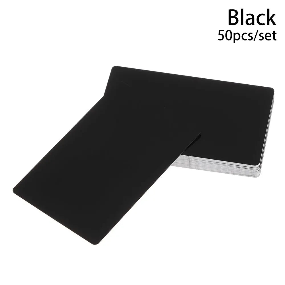 Laser Engraving Aluminium Name Cards for Business & DIY Projects
