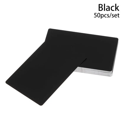 Laser Engraving Aluminium Name Cards for Business & DIY Projects