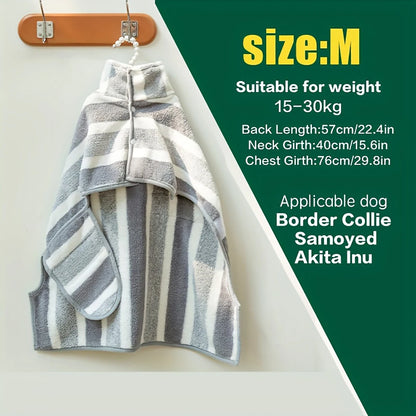 Quick-Drying Microfiber Pet Bath Towel