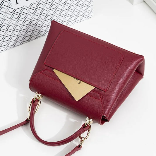 Mini Genuine Leather Satchel Crossbody Bag