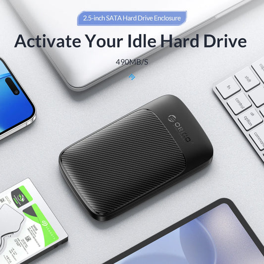 ORICO 2.5” SATA to USB-C HDD & SSD Enclosure