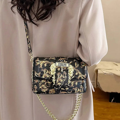 Luxury Vintage Crossbody Tote Handbag