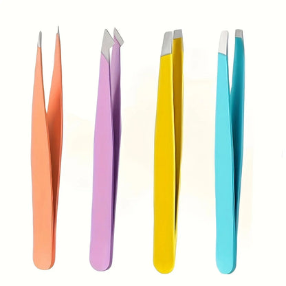 Stainless Steel Eyebrow Tweezers