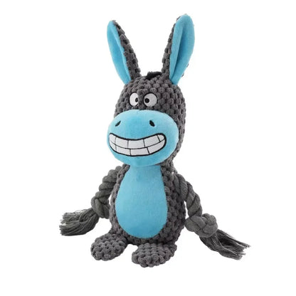 Animal Plush Squeaky Dog Toy