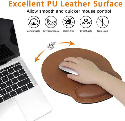 Ergonomic Memory Foam Wrist Rest Mouse Pad