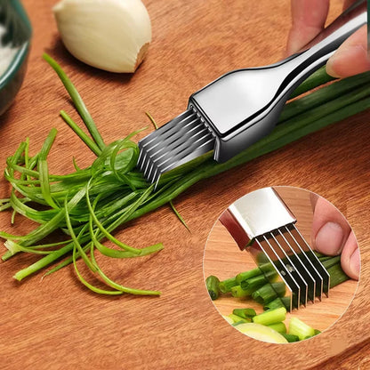 Stainless Steel Scallion Cutter