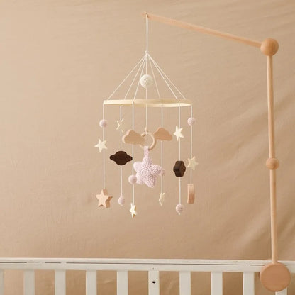 Wooden Baby Crib Mobile